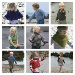 Bog - B�rnestrikket af Sys Fredens, pr. stk.