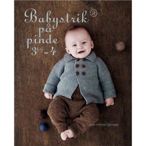 Babystrik p pinde 3½-4, strikkehfte af Lene Holme Samse