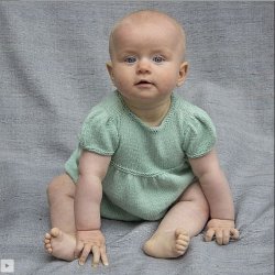 Strikkehftet Vinterbaby af Sys Fredens, pr. stk.