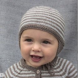 Strikkehftet Vinterbaby af Sys Fredens, pr. stk.