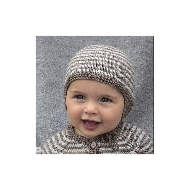 Strikkehftet Vinterbaby af Sys Fredens, pr. stk.