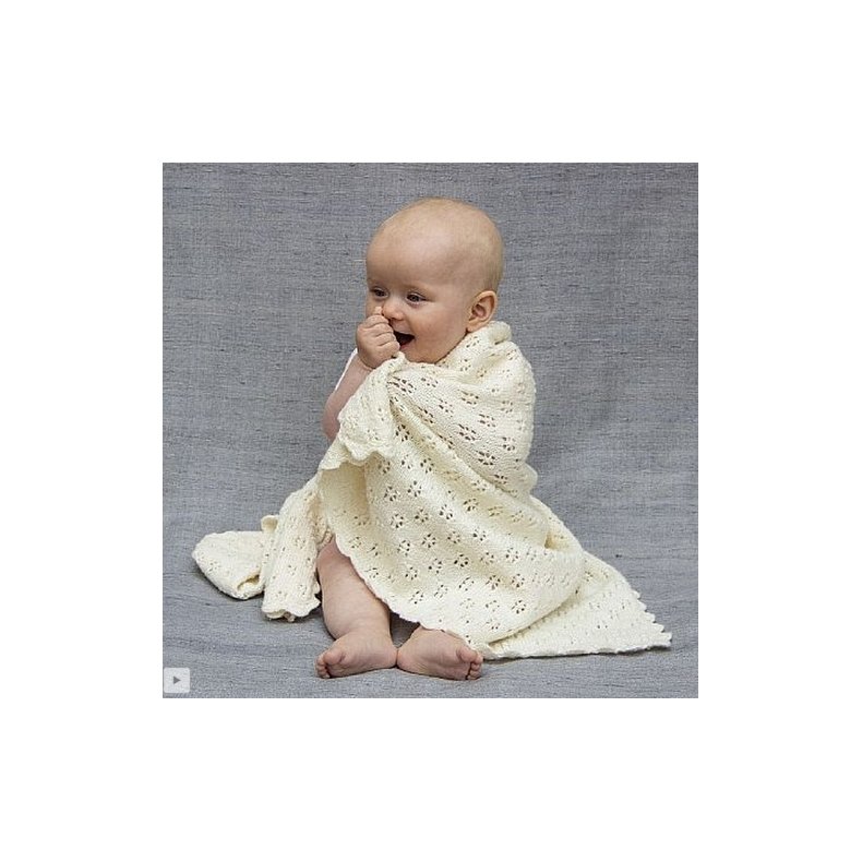 Strikkehftet Vinterbaby af Sys Fredens, pr. stk.