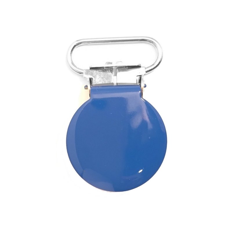 Clips. Seleclips, suttekde-clips, kongebl, 20 mm