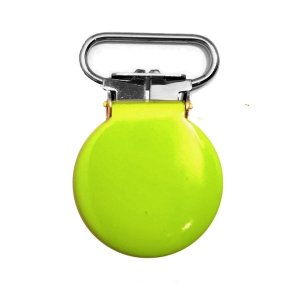 Clips. Seleclips, suttekde-clips, lime, 20 mm