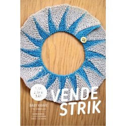 Strikkeopskrift, Krave vendestrik str. 1, 2 og 3 �r, pr. stk