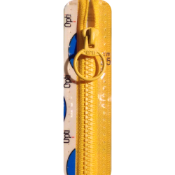 Delbar lynls plast m. ring, gul. 30 cm