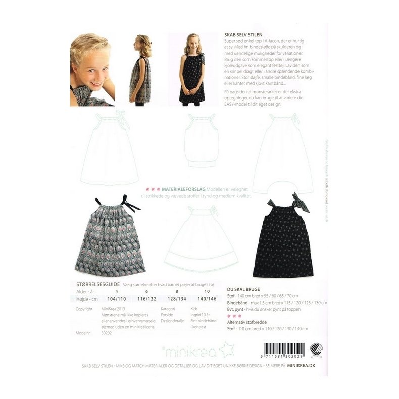 MiniKrea 30202  A-Top, 4-10 r