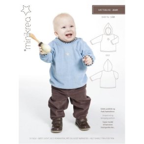 MiniKrea 20201 Httebluse, ½-3 r