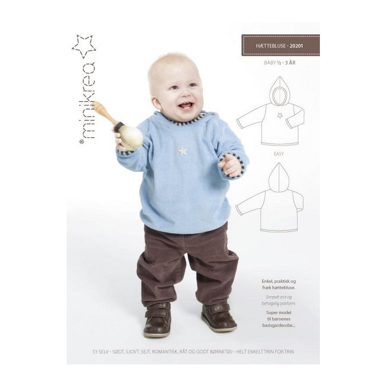 MiniKrea 20201 Httebluse, &frac12;-3 r