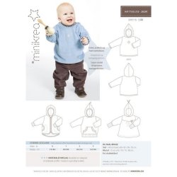 MiniKrea 20201 Httebluse, &frac12;-3 r