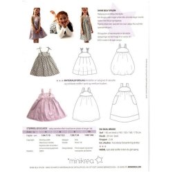 MiniKrea 30001 Strop-kjole / Spencer 4-10 r