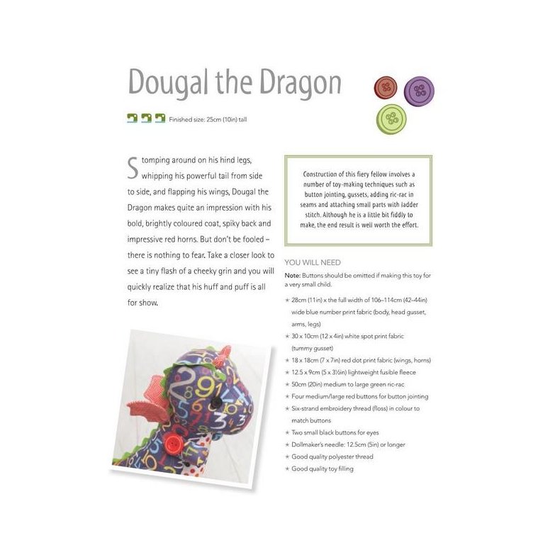 PDF-symnster, drage tjdyr, Dougal the Dragon