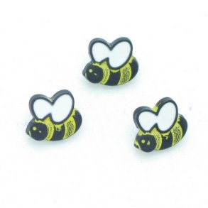 Knap - hveps, 12 mm, pr. stk.