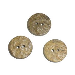 Kokos Knap, mrk, 2 strrelser fra pr. stk.