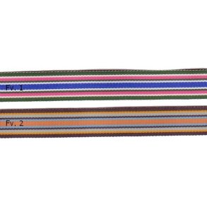 Pyntebnd med striber, pr. m.