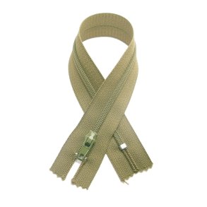 Spiral lynls, mrk olivengrn, 25 cm, pr. stk.